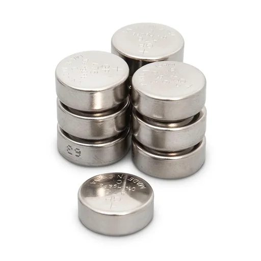 "Alkaline button cell LR43 / V12GA - 10 pieces image"