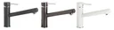 ZELINA single-lever sink mixer granite-black