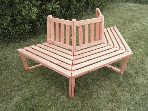 "Tree bench 360° image"