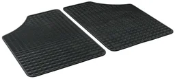 Rubberen mat 'Blueline Premium' maat 4 - 1 paar voorvloermatten 70 x 54 cm