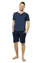 Short pajamas, color blue, size 2XL