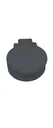 Black dust cover for plug-in sleeve