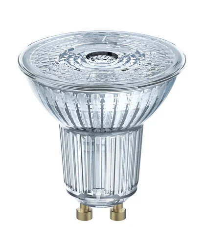 "LED SUPERSTAR reflector lamp PAR16 with 3.7 watts, GU10, cool white, 36°, dimmable image"