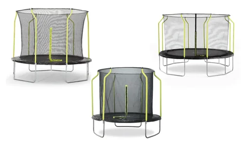 "Springsafe Trampoline Wave 426 cm with safety net Outdoor trampoline, diameter 426 cm, round image"