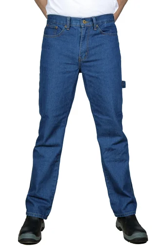 "Work jeans made of durable denim, color blue, size 51 image"
