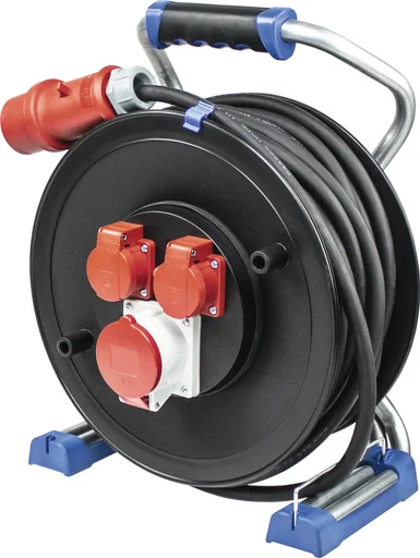 "CEE Cable Reel Xperts 320mmØ 40m H07RN-F 5G1.5, 400V/16A, IP44 image"