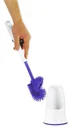 Silicone toilet brush, black