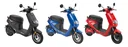 E-Roller in blue XT2000, 25 km/h, rot