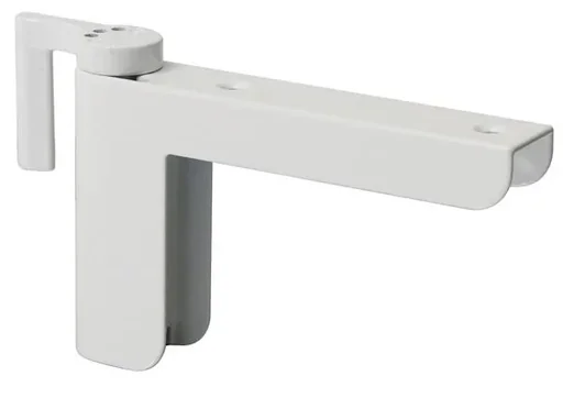 "Mini door closer, white, attachable without drilling image"