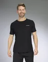 T-shirts in a double pack, color black, size 2XL