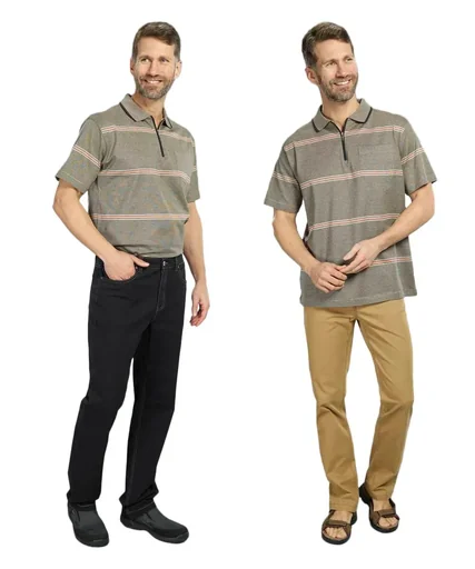 "Stretch pants, color black, size 26 image"