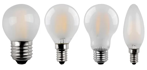 "Retro LED drop lamp with 4 watts, E27, warm white, matt image"
