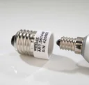 Adapter GU10 to E14 socket, 3 pieces
