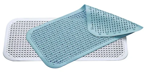"Bath mat, white 72 x 34 cm image"