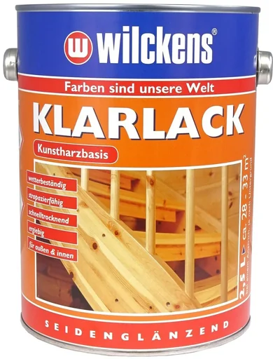 "Clear varnish, silk gloss, colorless, 2500 ml image"
