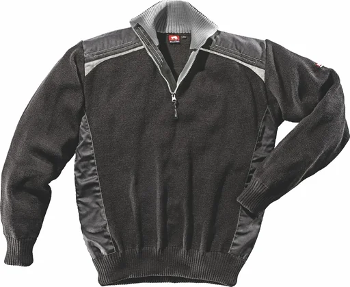 "Ultra knitted sweater black-grey, size XXL image"