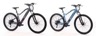 "Unisex aluminum MTB 29 inch, 27-speed derailleur, blue, entry-level M923 hardtail image"