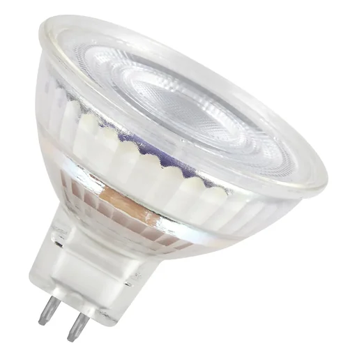 "LED Star reflector lamp MR16 with 8 watts, GU5.3, warm white image"