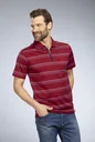Striped polo shirt, color red, size 2XL