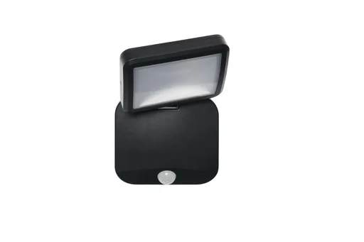 "Battery-operated LED outdoor floodlight with motion detector image"