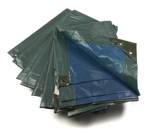 "Tarpaulin, green/blue, extremely strong 150 g/m², 10 x 15 m image"