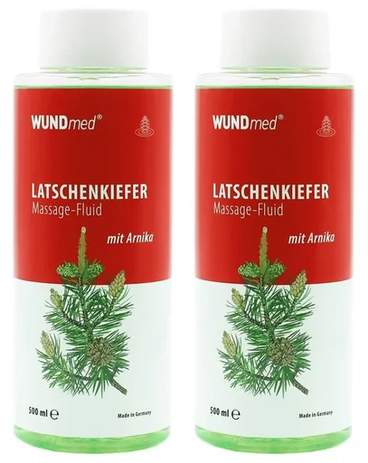 "Mountain pine massage fluid, 2 x 500 ml image"
