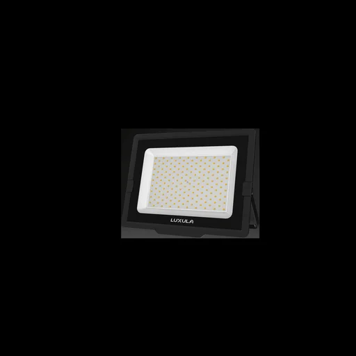"LED floodlight in black offers 150 W, 4000 K (neutral white), 15000 lm & IP65 protection image"