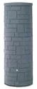 Rain storage tank ARCADO 360 l, color black granite