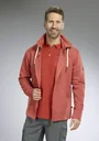 Sweat jacket, color red, size 3XL