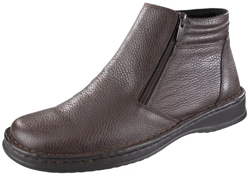 "Ankle boots with zipper, color brown, size 40 image"