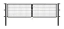 Double gate set Flexo including posts 3 x 1.2 m anthracite