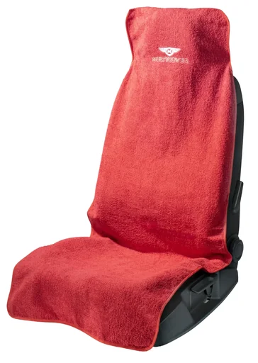"Car seat cover Multicover, washable car seat cover red image"