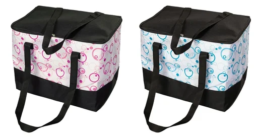 "Cooler bag "Circles pink" image"