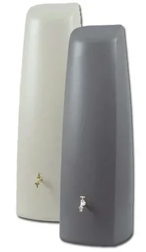 "Rain barrel, wall tank "Elegance", sand beige, 400 liters image"