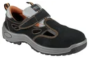 Safety sandal S1 safety&more black-grey, size 40