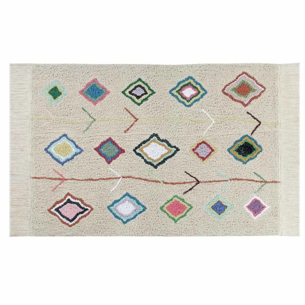 "Lorena Canals tapijt Karool beige gekleurd image"