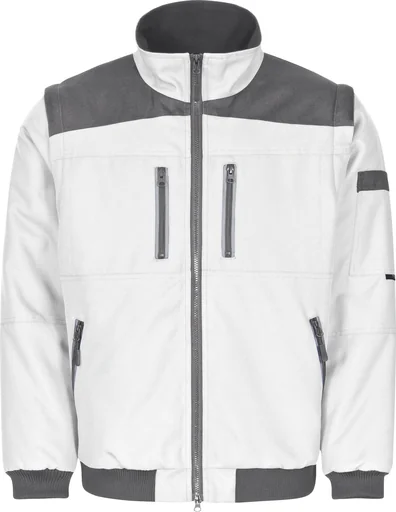 "Functional blouson, white-grey, size L image"