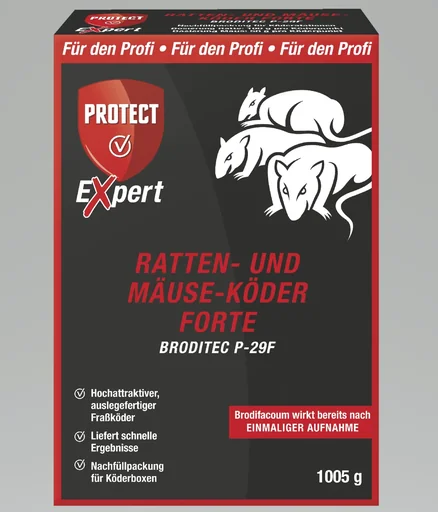 "Rat and Mouse Bait Forte, 1005 g image"