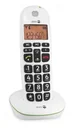 Analog DECT telephone PhoneEasy 100w black with phone book up to 20 entries