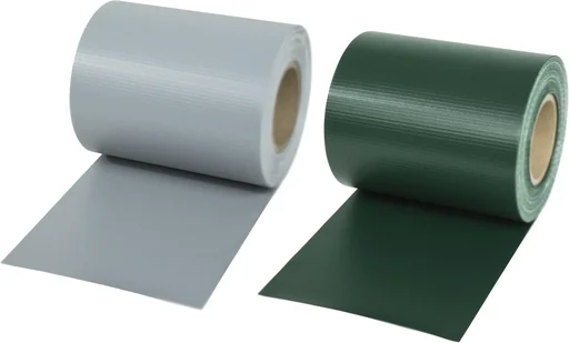 "Privacy screen for double wire mesh fence, grey, 35 metres image"