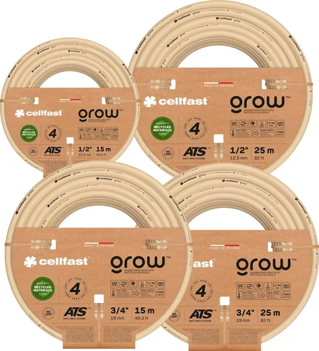 "Garden hose GROW 3/4" 15 m, 4-ply image"