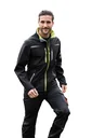 Softshell jacket, color black, size 3XL