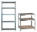 Storage rack, 525 kg load capacity, 90 x 90 x 40 cm