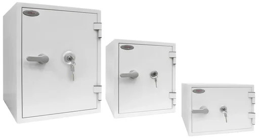 "Document safe Titan FS1283K with high-quality key lock, including 2 keys image"