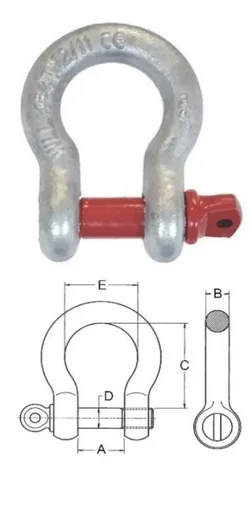 "Shackle - curved, 3.25 t image"