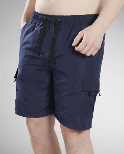 "Shorts, Navy color, Size L image"