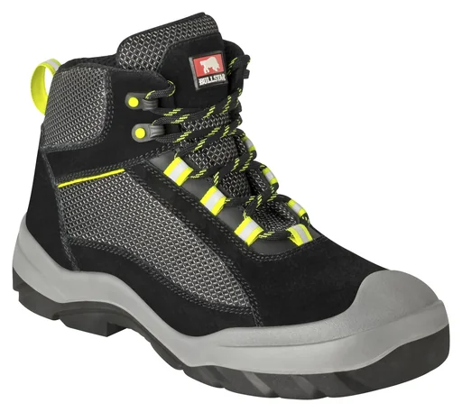 "DYNAMIX S1p safety boots, grey, size 45 image"