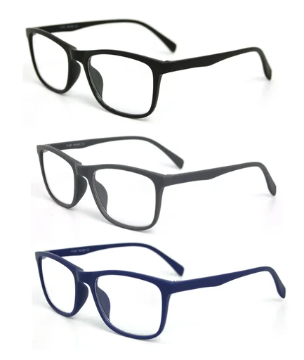 "Reading glasses set of 3, +2.0 diopters image"