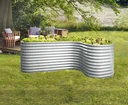 Raised bed extension Curve 858, color ruby