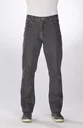 Comfortable jeans in 5-pocket style, color gray, size 28